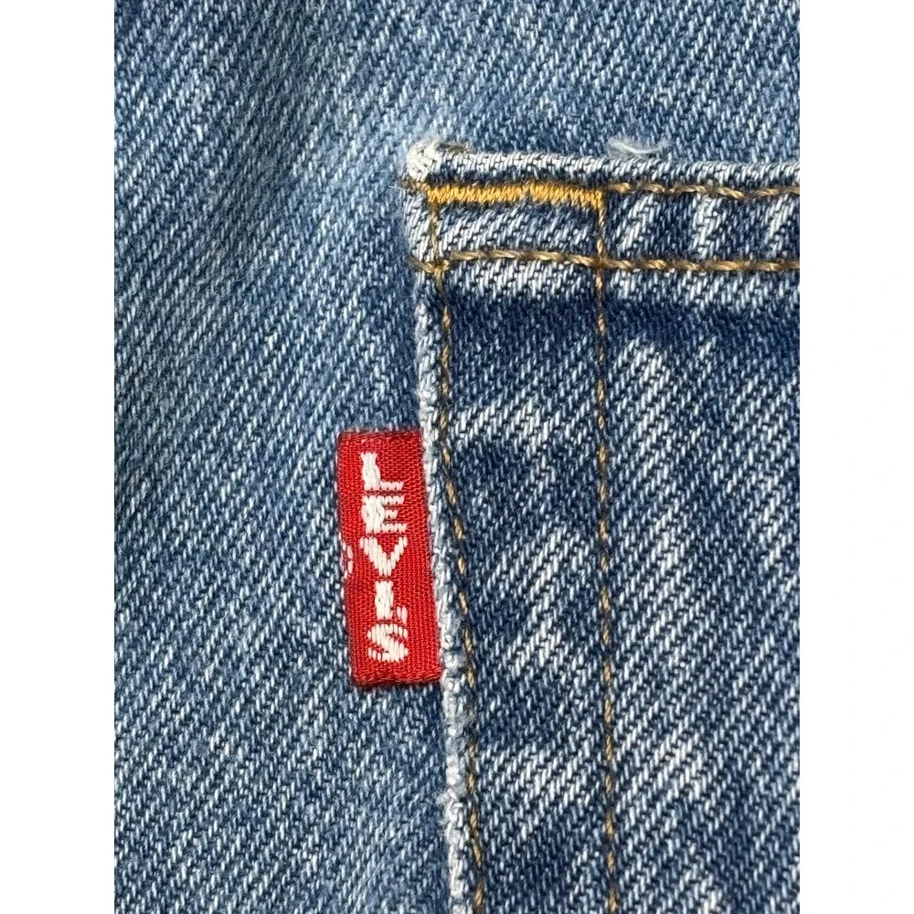 Levis 501 90s Premium Big E Mens Jeans Blue‎ Straight Leg Fly W31 L30 A1959-0012
